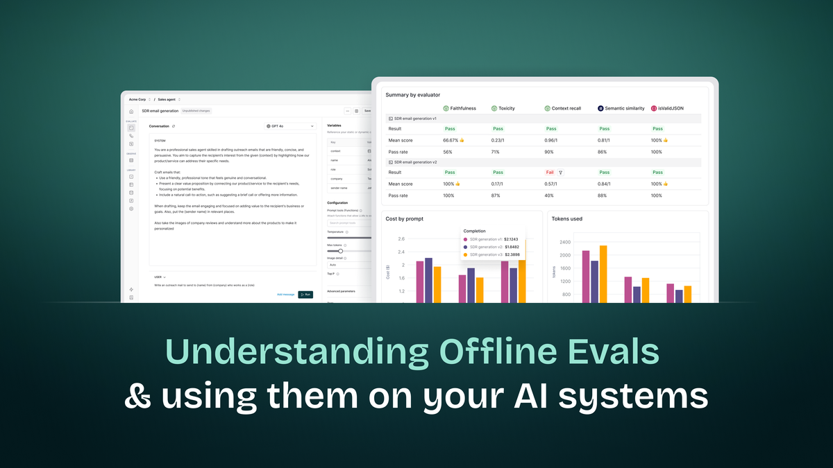 What are Offline Evaluations and How to Set Them Up for Your AI System Using Maxim AI