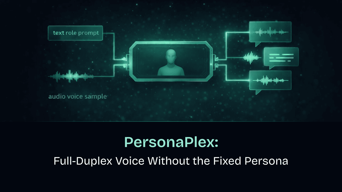 PersonaPlex: Full-Duplex Voice Without the Fixed Persona