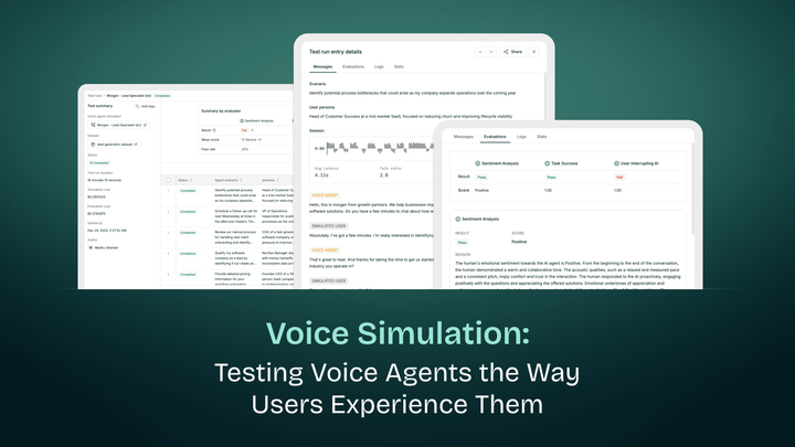 Voice Simulation: Testing Voice Agents the Way Users Experience Them